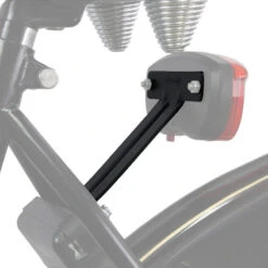 Accroche Pour éclairage Arrière Et Catadioptre Vélo Sur Cadre