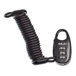 Antivol Spiral à Code Pour Accessoires Vélo XLC 3 X 1200 Mm
