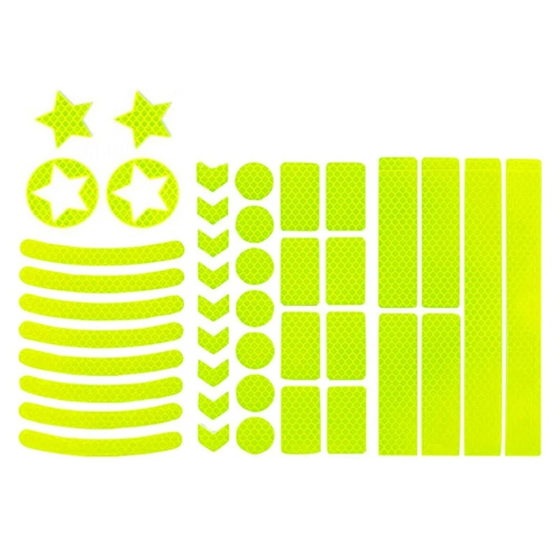 Autocollant Réfléchissant Pour Cadre Et Roue De Vélo, 42 Pièces – Image 2