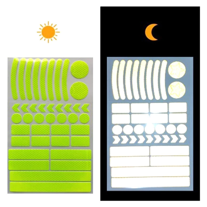 Autocollant Réfléchissant Pour Cadre Et Roue De Vélo, 42 Pièces – Image 5