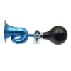 Avertisseur Sonore De Vélo Poire En Forme De Trompette - Bleu Martelé