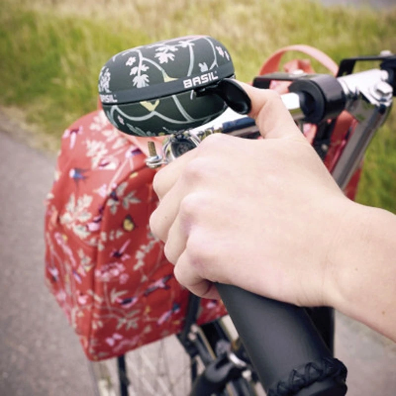 Basil - Wanderlust Sonnette Noir 80 Mm Pour Vélo – Image 2