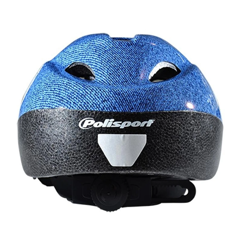 Casques Bleu Jeans Enfant Polisport Pour Cyclisme – Image 2