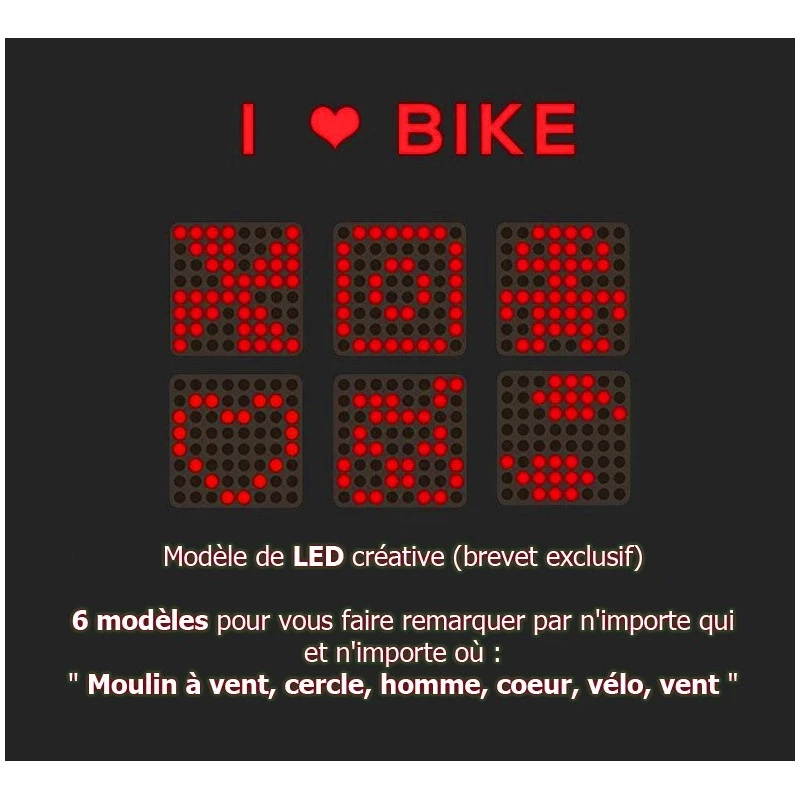 Clignotant Pour Vélo Avec Capteur Automatique Et Double Laser – Image 4