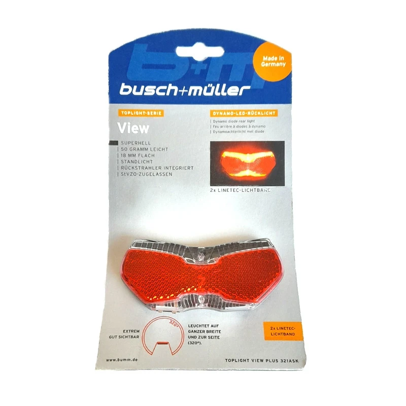 BUSCH & MULLER Éclairage Arrière Dynamo Busch & Müller Toplight View Plus – Image 5