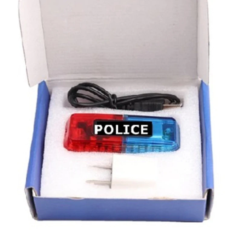 Eclairage Clignotant à Pince POLICE Pour Cycliste – Image 2