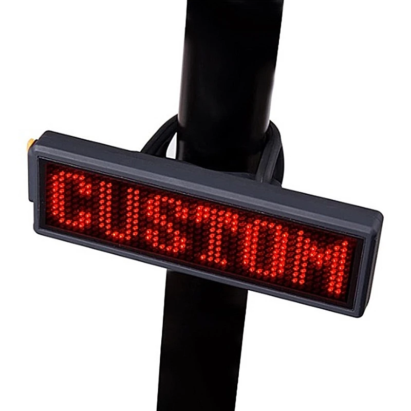 Eclairage De Message USB Pour Tige De Selle Vélo – Image 2