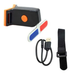 Eclairage De POLICE Sur Tube De Selle Vélo