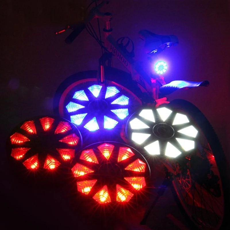 Eclairage DIAMANT Vélo 9 LED Haute Luminosité