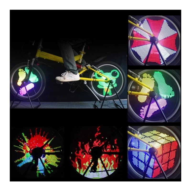 Eclairage Pour Roue De Vélo 96 LED - 220 Lumens – Image 3