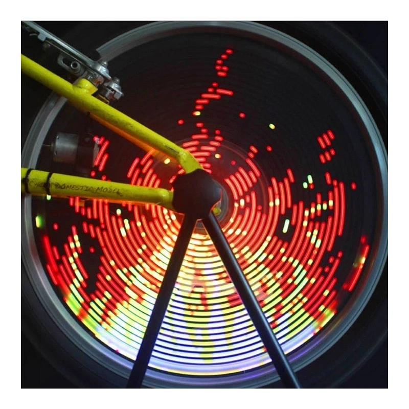 Eclairage Pour Roue De Vélo 96 LED - 220 Lumens – Image 4