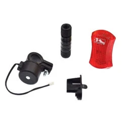 Eclairage Vélo Magnétique Arrière M-wave 3 Leds