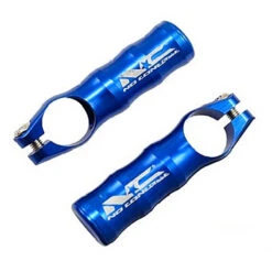 Embout De Cintre Aluminium CNC Bleu L.90 Mm