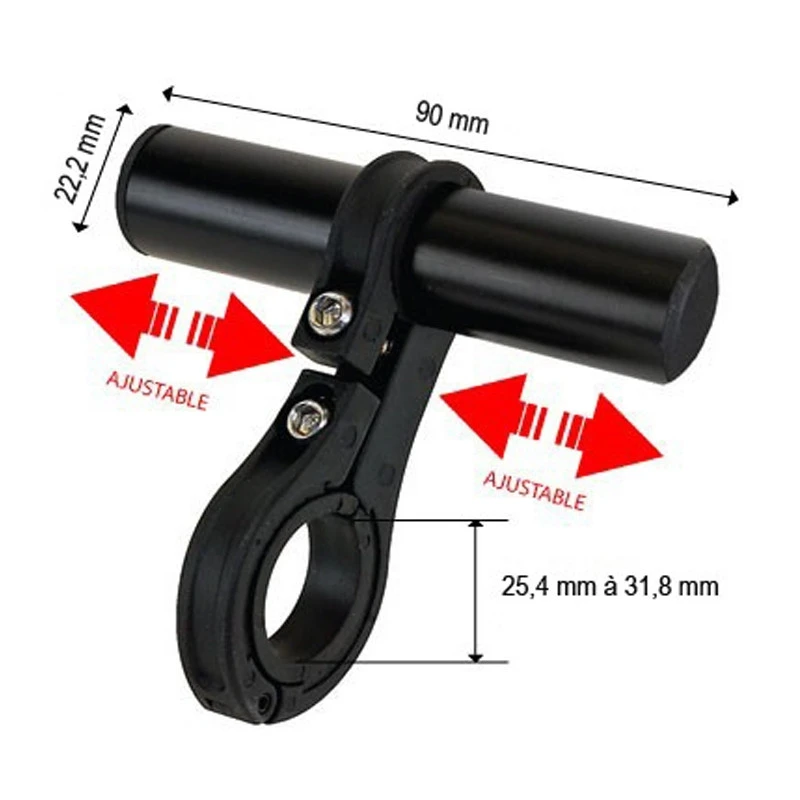 M-Wave Espace Supplémentaire Sur Guidon De Vélo – Image 2