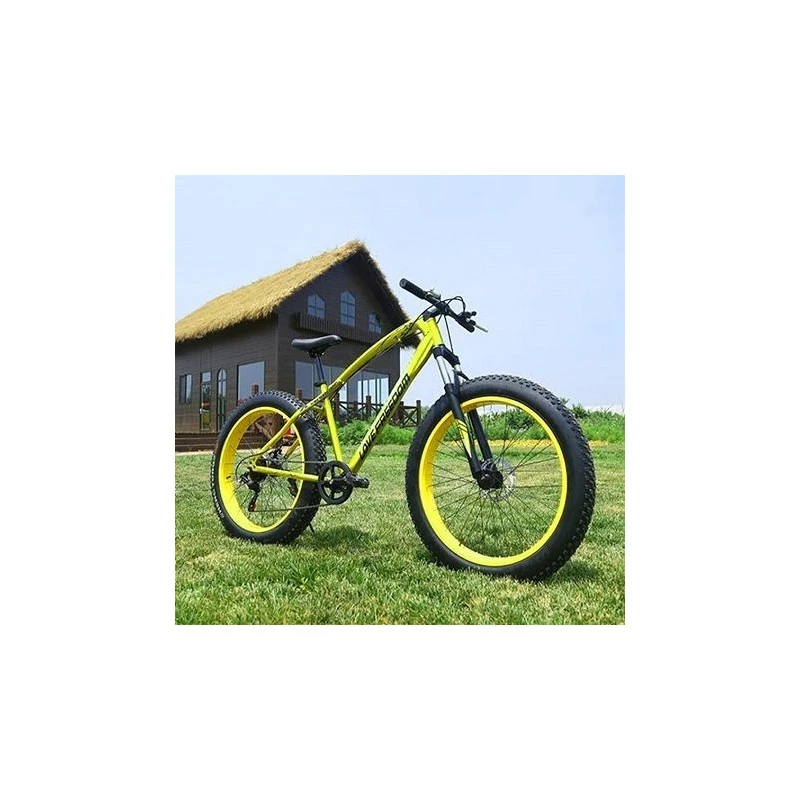 Fatbike Avec Cadre Haut Et Freins Ă Disque