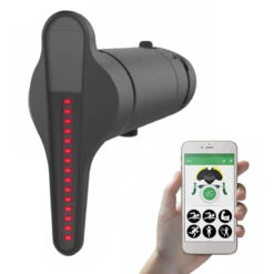 Feu Arrière De Vélo Intelligent à Friction Ventilé USB Et Bluetooth