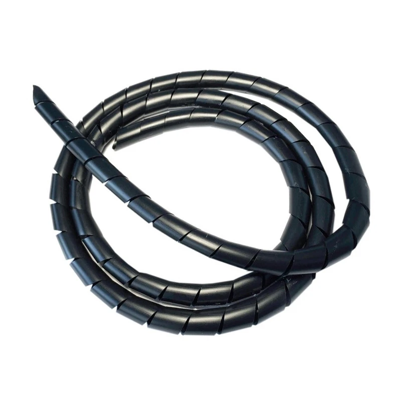 Gaine Spirale Noir Pour La Protection Des Câbles électriques Sur VAE
