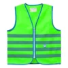 Gilet De Sécurité Enfant à Vélo Haute Visibilité Vert Wowow