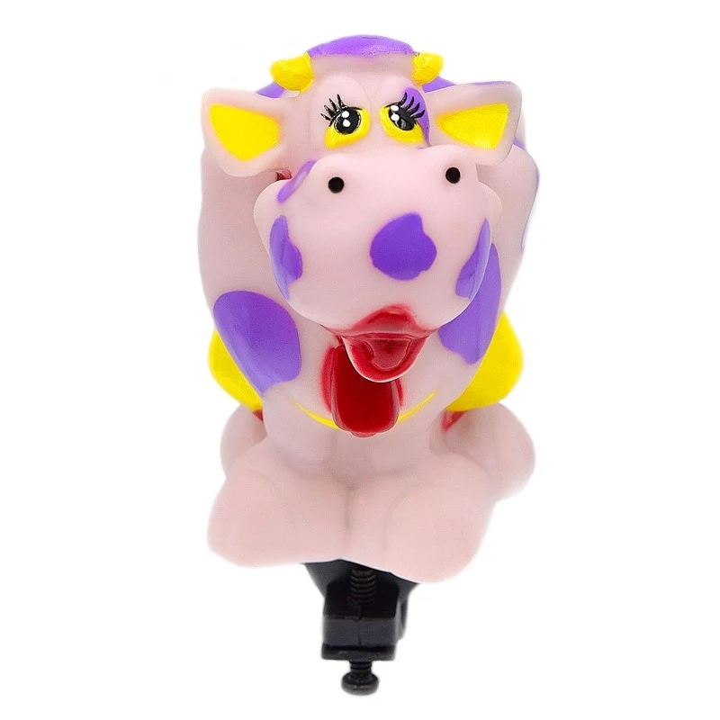 Messingschlager Klaxon Vache Colorée Pour Vélo Enfants