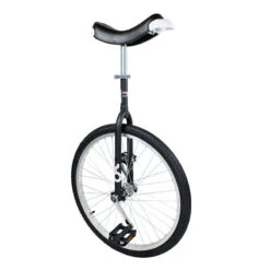 Qu-ax Monocycle OnlyOne 24" Chrome Avec Jante En Alu, Manivelles 127 Mm