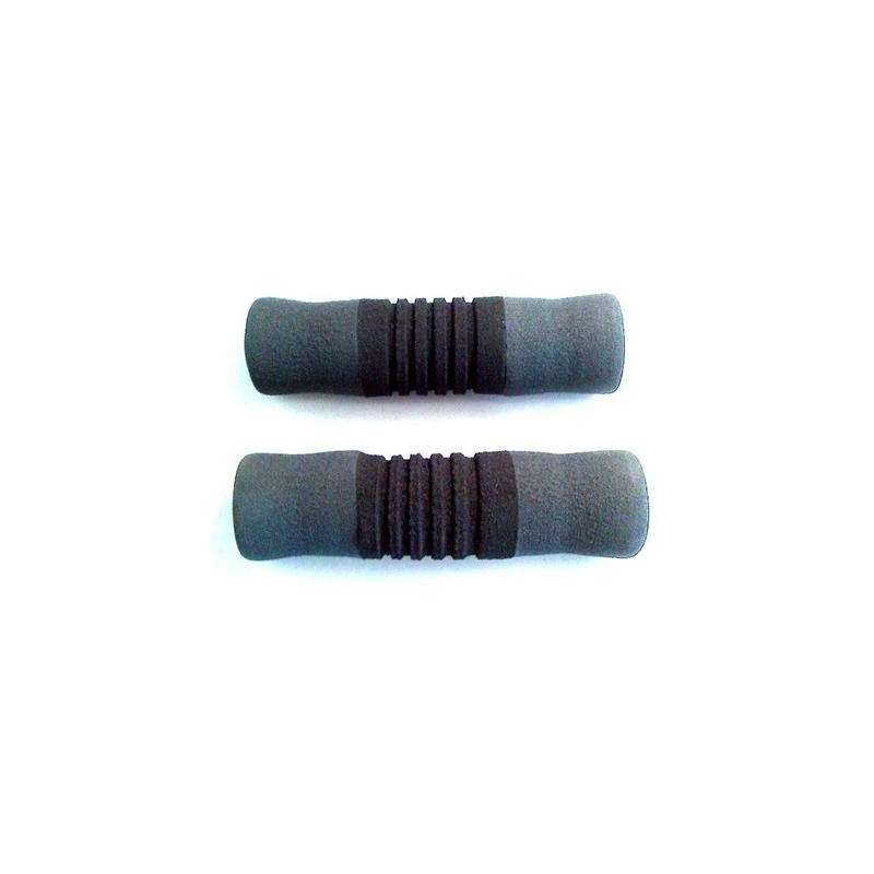 Paire De Poignée En Mousse Pour Guidon De Vélo + Embouts – Image 2