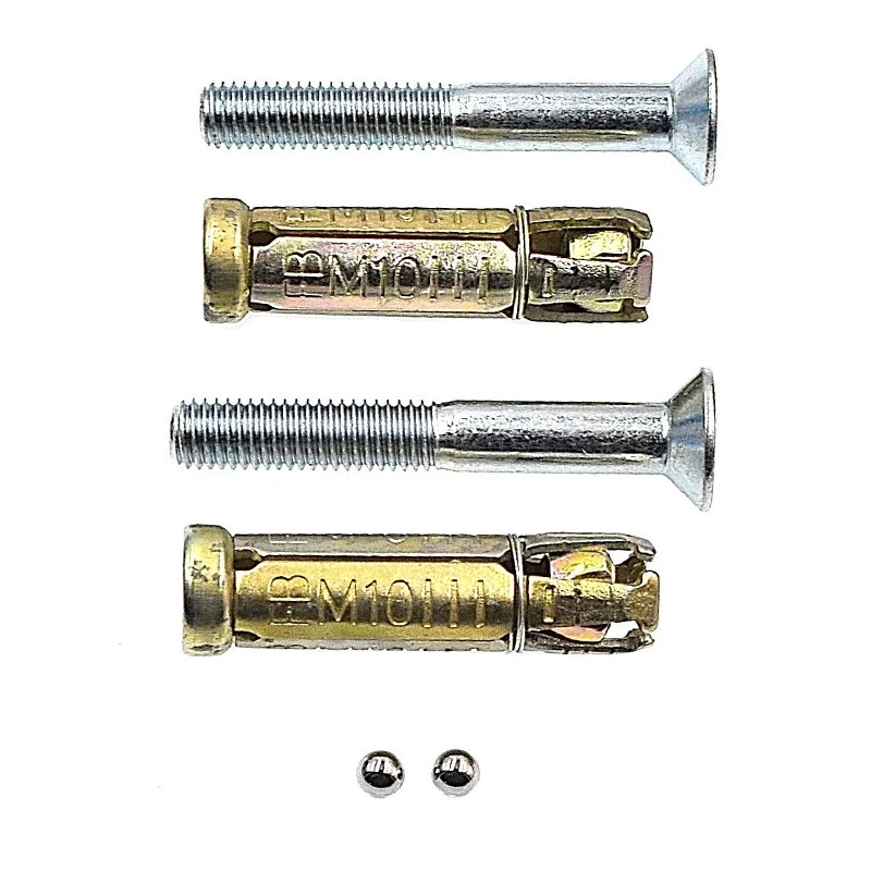 Silverline Patte D'encrage Pour Fixation Câble Anitvol Au Sol Pour Vélo – Image 2