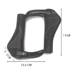 Poignées De Vélo Ergonomiques Avec Cornes EasyFlex