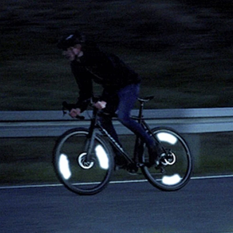 Réflecteurs De Rayons De Sécurité Pour Roues De Vélo - Par 4 – Image 2
