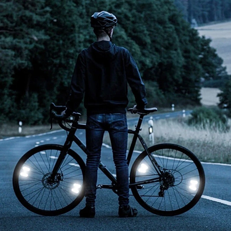 Réflecteurs De Rayons De Sécurité Pour Roues De Vélo - Par 4 – Image 3