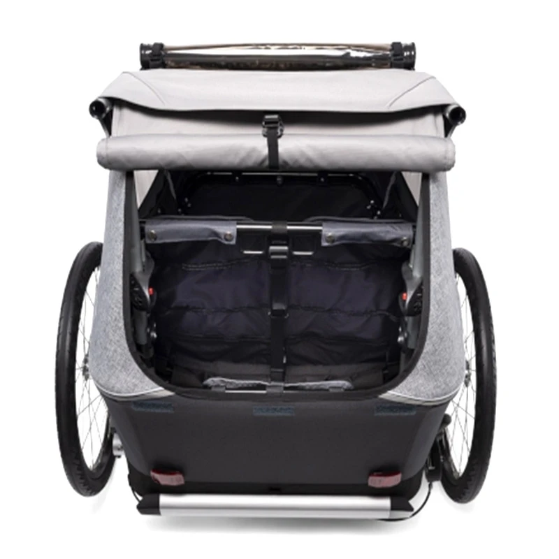 Remorque Vélo 2 Enfants Avec Suspension Kid Keeke 2 Croozer – Image 4