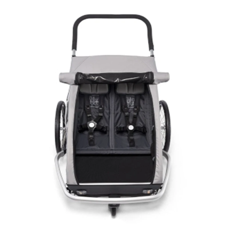 Remorque Vélo 2 Enfants Avec Suspension Kid Keeke 2 Croozer – Image 5