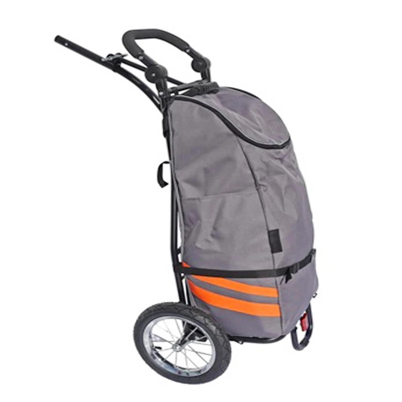 Remorque Vélo Avec Sac à Provision Pour Fixation Sur Tube De Selle – Image 3