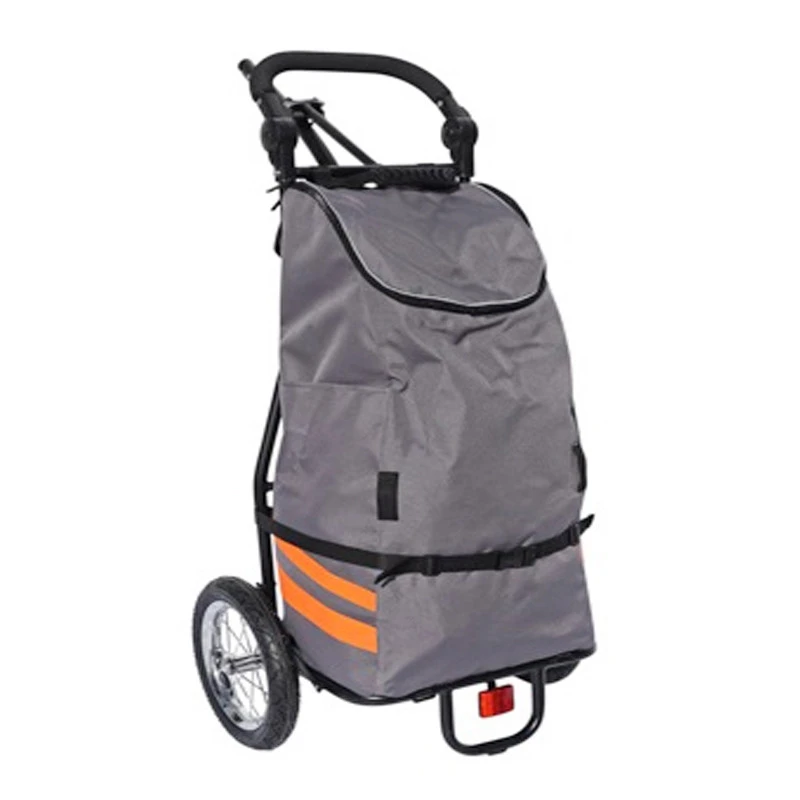 Remorque Vélo Avec Sac à Provision Pour Fixation Sur Tube De Selle – Image 4