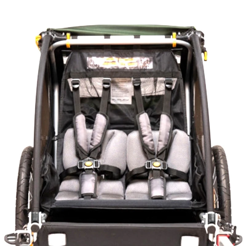 Remorque Vélo Poussette Enfant 2 Places Encore Burley – Image 6