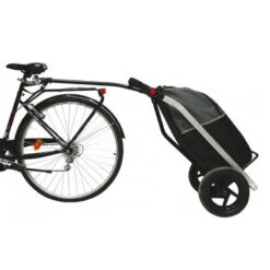 Remorque Vélo Shopping Trailer Noire (50L)