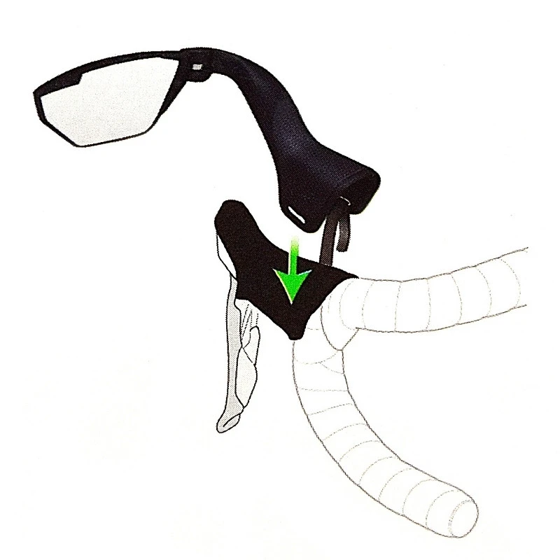 SELLE ITALIA Rétroviseur De Vélo EYELINK Sur Cocottes Shimano Et Sram – Image 2