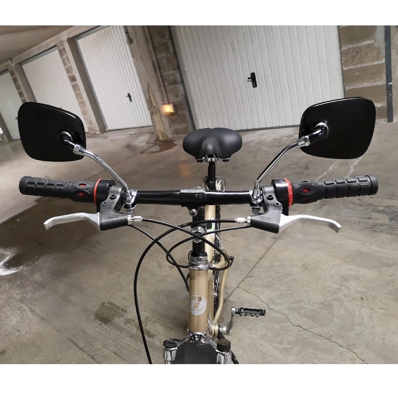 Point Rétroviseur Rectangulaire Orientable Pour Vélo – Image 3