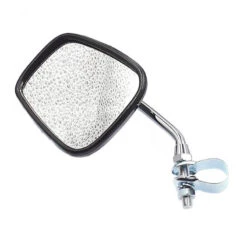 Point Rétroviseur Rectangulaire Orientable Pour Vélo