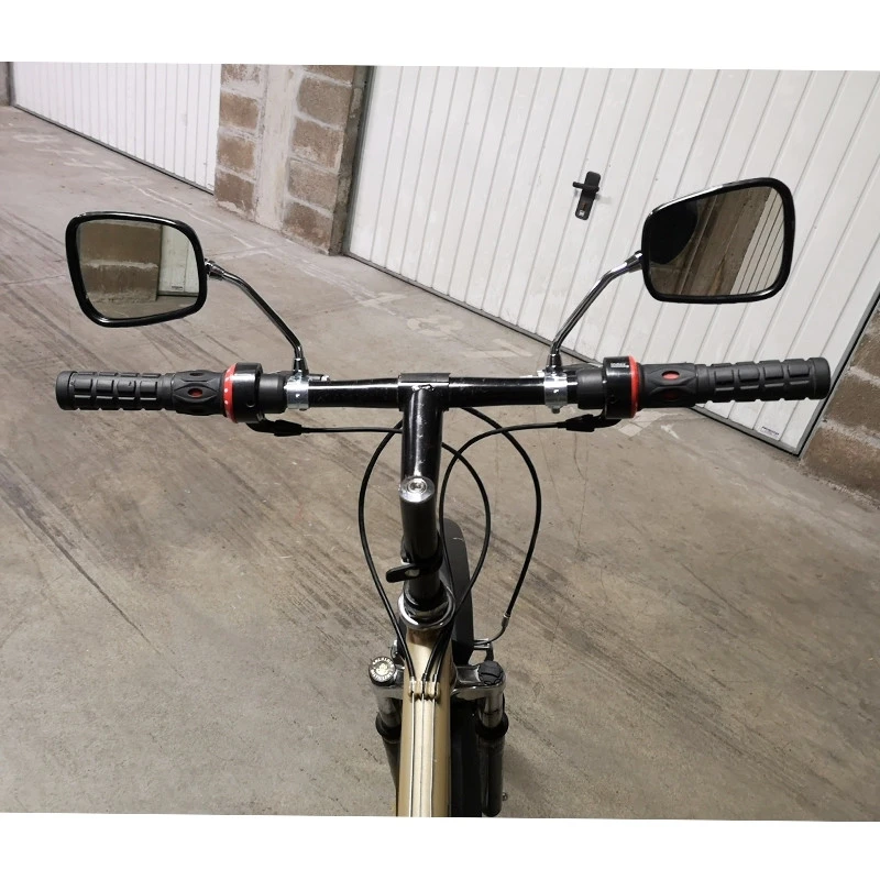 Point Rétroviseur Rectangulaire Orientable Pour Vélo – Image 6