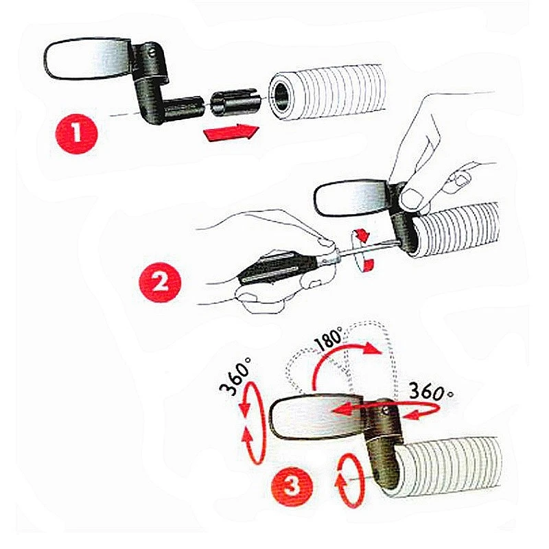 Rétroviseur Vélo Spin Zefal – Image 2