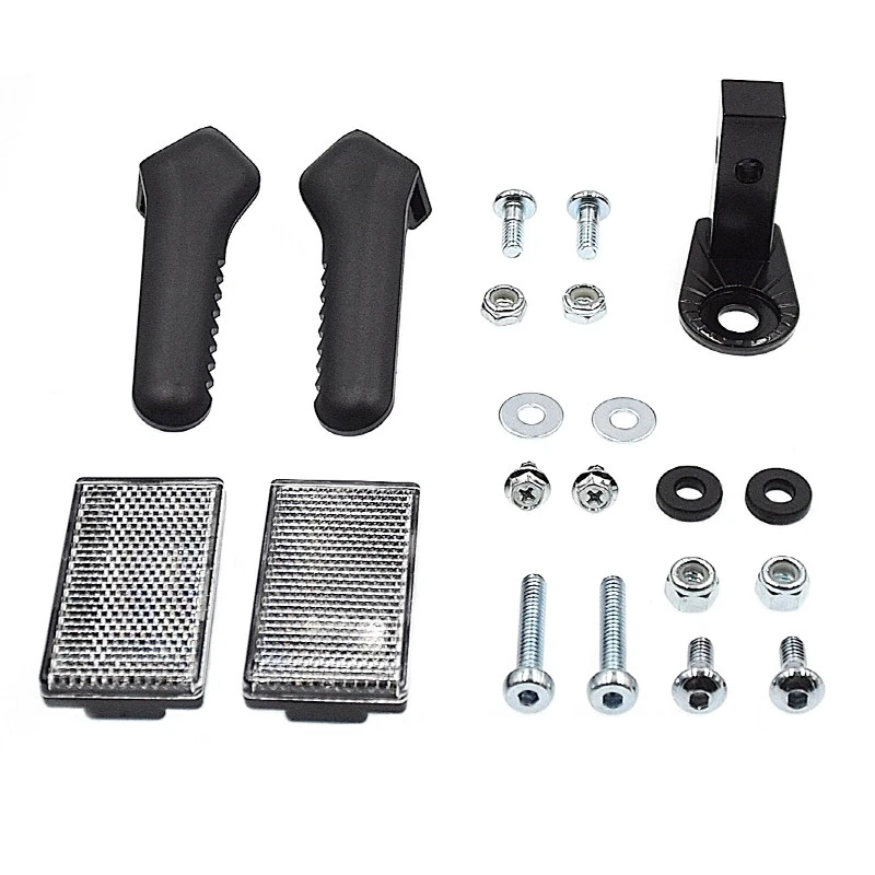 Set Porte-patins, Réflecteurs Et Fixation Pour Remorque Croozer