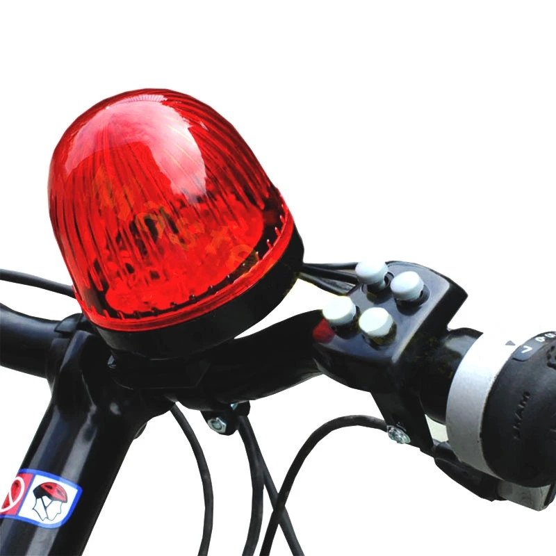 Sirène 4 Sons POLICE Avec LED Pour Vélo Enfant