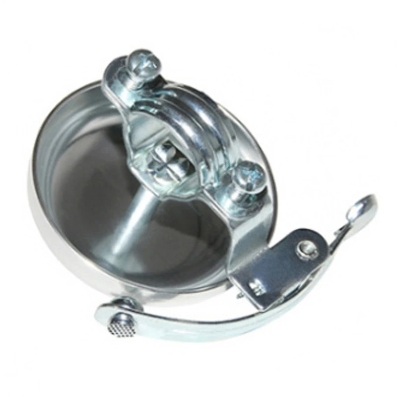 Sonnette De Vélo Au Look Ancien Couleur Argent 57 Mm – Image 2