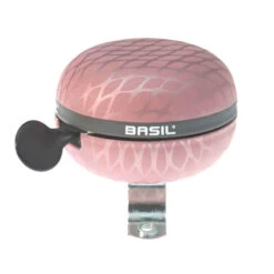 Sonnette De Vélo Rose Métallique Bell 60 Mm Basil