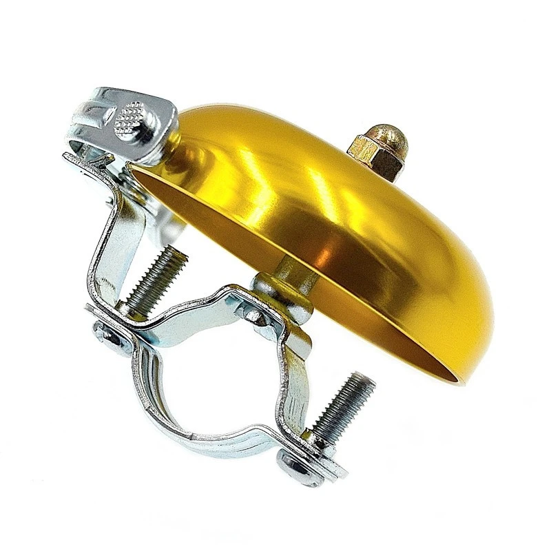Sonnette De Vélo Vintage Couleur Or – Image 3