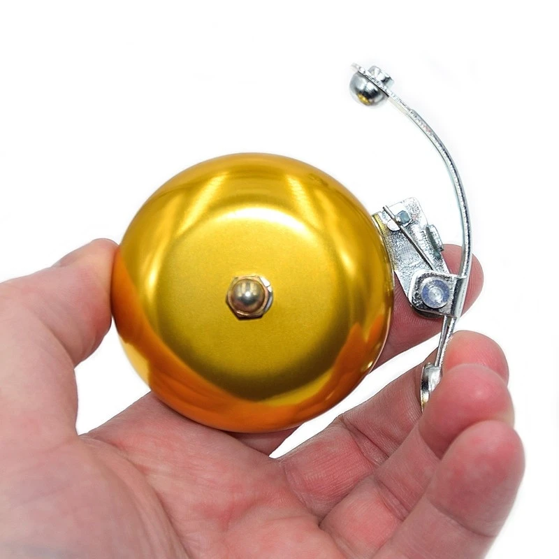 Sonnette De Vélo Vintage Couleur Or – Image 5