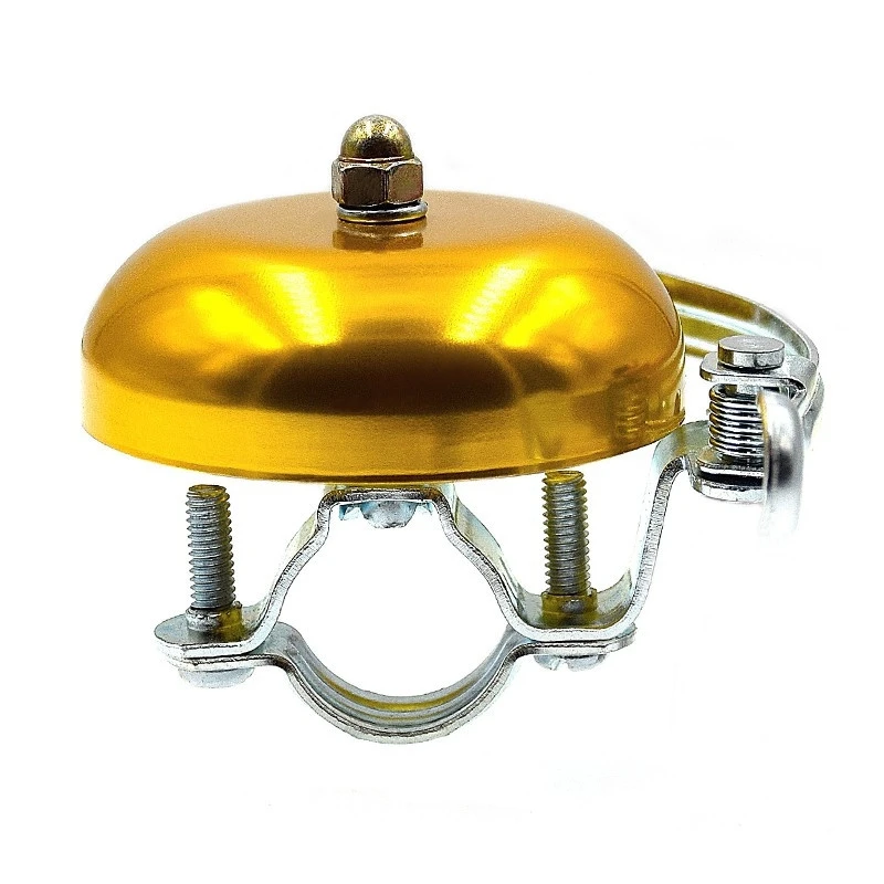 Sonnette De Vélo Vintage Couleur Or