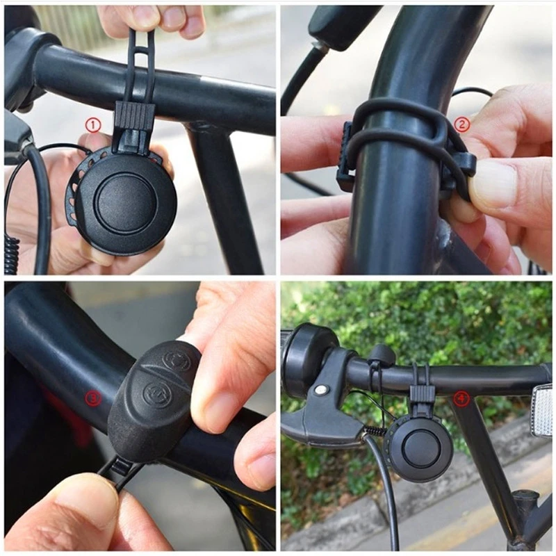 Sonnette électrique Pour Vélo Rechargeable En USB – Image 5