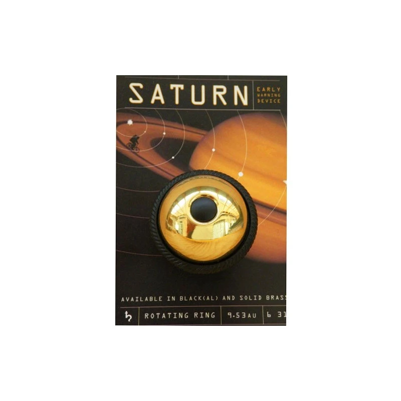 Sonnette Rotative Saturne Or – Image 2