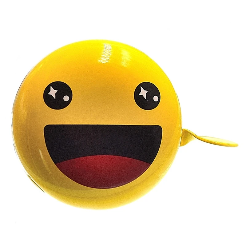 Sonnette Vélo Smiley Jaune 60 Mm – Image 5